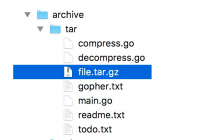 golang中tar压缩和解压文件详情
